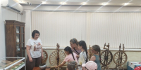 В Семикаракорском музее впервые побывали гости из Багаевской СОШ Веселовского района - Историко-краеведческий музей
