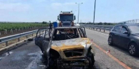 Возле станицы Тамани в ДТП «паровозиком» столкнулись 6 автомобилей – 1 из них сгорел - Газета Таманский Вестник