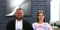 Дмитрий Яковлев и Елизавета Зайцева. Фото: Екатерина Иванова / ПАИ - InformPskov.Ru