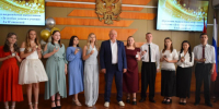 Чествования лучших выпускников Купинского района - Купинский район