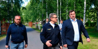 Георгий Филимонов оценил организацию уборки территорий в селе Липин Бор Вашкинского округа - Правительство Вологодской области