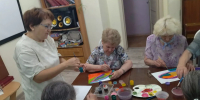 Мастер-класс по рисованию в ОДП "Рябинушка" - Городская библиотека