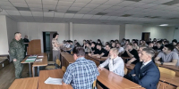 В ХГУ прошёл «Урок мужества» с участием военнослужащих войск беспилотных систем - ХГУ им. Н.Ф. Катанова