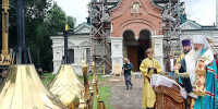 Освящение крестов и куполов в Никольском храме - Скат Инфо