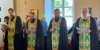 Настоятель Подворья принял участие в праздничных богослужениях в Коневской обители накануне дня празднования памяти преподобного Арсения Коневского - Коневский Рождество-Богородичный монастырь