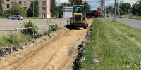 В Ярославле делают новые тротуары на потенциальной «улице Чемпионов» - YarCube.Ru