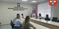 В Министерстве региональной безопасности Омской области прошел день открытых дверей - Министерство региональной безопасности