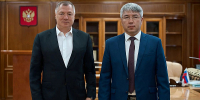 Зампредседателя правительства РФ Марат Хуснуллин и глава Бурятии Алексей Цыденов обсудили социально-экономическое развитие республики - ИА Байкал Медиа Консалтинг