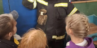 В Полярных Зорях школьники заглянули в мир огнеборцев - Министерство региональной безопасности