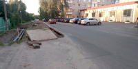 Коммунальщики забыли о своих раскопках в центре Брянска - ИА Наш Брянск.ru