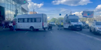 Водитель мотоцикла госпитализирован после аварии с Газелью в Железнодорожном районе - Samaratoday.ru
