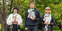 Библиотекари Сахалинп вышли на улицы с акцией против наркотиков - ТИА Острова