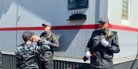 В Усть-Куте открыли мемориальную доску участнику СВ - Усть-Кутский район