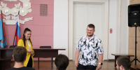 Встреча студентов институтов ТГТУ с участником СВО: технологии БПЛА на службе Отечества - ТГТУ