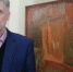 Валерий Голынский на открытии персональной выставки 
7 апреля 2016 года. - Крымская правда