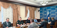 Врио командующего Северо-Кавказским округом Росгвардии принял участие в заседании Совета при полномочном представителе Президента России - Росгвардия