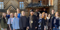В Семёнково состоялась встреча молодежи с митрополитом Вологодским и Кирилловским Саввой. - Кичменгско-Городецкий муниципальный округ