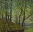 Тригорская банька на картине Геннадия Ельцова (2014). Из фондов музея-заповедника - InformPskov.Ru