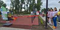 Площадку ГТО в поселке Серышево испытали до ее открытия - Teleport2001.Ru