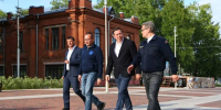 Георгий Филимонов проверил благоустройство Кириллова - OnlineVologda.Ru