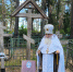 Лития на могиле послушника Олега (Черноусова) в городе Людиново - Козельская епархия