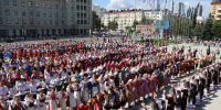 Пензенский ансамбль «Туесок» принимает участие в III Всероссийской детской Фольклориаде в Уфе - Министерство культуры и туризма