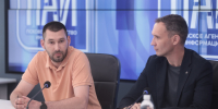Олег Трофимов и Михаил Каратыш. Фото: ПАИ. Андрей Степанов - InformPskov.Ru