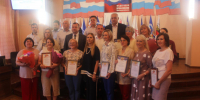  В КУРГАНЕ НАГРАДИЛИ ПОБЕДИТЕЛЕЙ ОБЛАСТНОГО  КОНКУРСА «ЗА ВЫСОКУЮ СОЦИАЛЬНУЮ ЭФФЕКТИВНОСТЬ И РАЗВИТИЕ СОЦИАЛЬНОГО ПАРТНЁРСТВА» - Департамент социальной политики