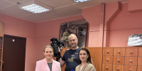 Съемки сюжета ко Дню партизан и подпольщиков. 26.06.2026 г. - Государственный архив