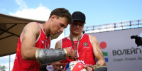 «Динамо-ЛО» собирает коллекцию медалей чемпионата России по пляжному волейболу! - Комитет по физкультуре и спорту