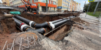 Ремонт теплосетей продолжается на улице Максима Горького в Ижевске - ИА Удмуртия