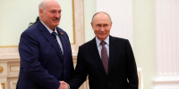 Встреча Лукашенко и Путина началась на Валдае - M24.Ru
