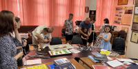 Работники и волонтеры ПАО «НМТП» организовали историко-познавательный квест для детей - Город-герой Новороcсийск