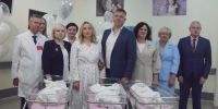 Тройная радость: в Перинатальном центре прошла выписка тройняшек. - ГБУЗ ТОДКБ