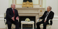 Владимир Путин и Александр Лукашенко на Валдае проводят встречу в формате тет-а-тет - Реальное время