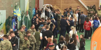 На Дне молодежи в Сызрани летали дроны, гулял робопес и примеряли боевую экипировку с оружием - КТВ-ЛУЧ