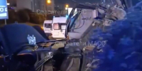 Новосибирец отделался царапиной в ДТП с разорванной на две части машиной - Precedent.TV