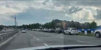 Сильные пробки собираются из-за очередей на дороге "Байкал" в Слюдянке и Култуке - IrkutskMedia.Ru