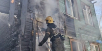 Три дома барачного типа загорелись в Ленинском районе Нижнего Новгорода - НИА Нижний Новгород