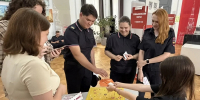 В областной столице полицейские приняли участие в интерактивном мероприятии, приуроченном ко Дню молодежи - ГУ МВД Самарской области