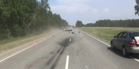 На трассе Омск — Тара погиб мотоциклист врезался в фуру - 1-LINE