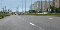 В Петербурге обновили дорожное покрытие Парашютной улицы - Петербургский дневник