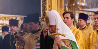 патриарх Кирилл в Успенском соборе Смоленска, фото пресс-службы обладминистрации - О чём Говорит Смоленск