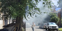 Ростовчане сообщают о пожаре на 1-й Майской - DonDay.Ru