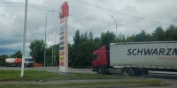 Из-за очереди на заправку в Кирове выросла пробка - Город Киров