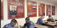 В Калининграде прошёл шахматный турнир среди росгвардейцев - Kaskad.TV