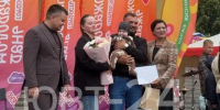 В Альметьевске на Дне молодежи семьи участников СВО с новорожденными получили сертификаты - Альметьевск РТВ