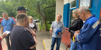 27 июня глава управы района Братеево Александр Воробьев провёл еженедельный обход территории - Район Братеево