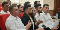 Председатель Совета молодых депутатов Апшеронского района Евгений Кантур принял участие в выездном заседании комитета краевого Совета - Газета Апшеронский рабочий