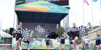 Регэтап всероссийского марафона «Земля спорта» проходит на стадионе «Машиностроитель» в Пскове - InformPskov.Ru